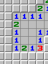 O padrão 1-2-1, exemplo 1, não marcado