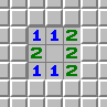 O padrão 1-2-1, exemplo 2, não marcado