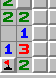 O padrão 1-2-1, exemplo 6, não marcado