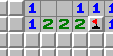 O padrão 1-2-2-1, exemplo 3, não marcado